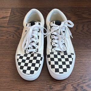 Vans Authentic White and Check